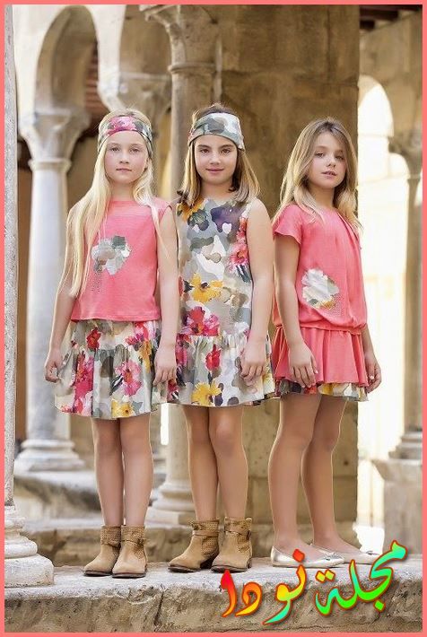 ملابس اطفال بنات صيفي 2020 للعيد والصيف ديكورات و أزياء نودا